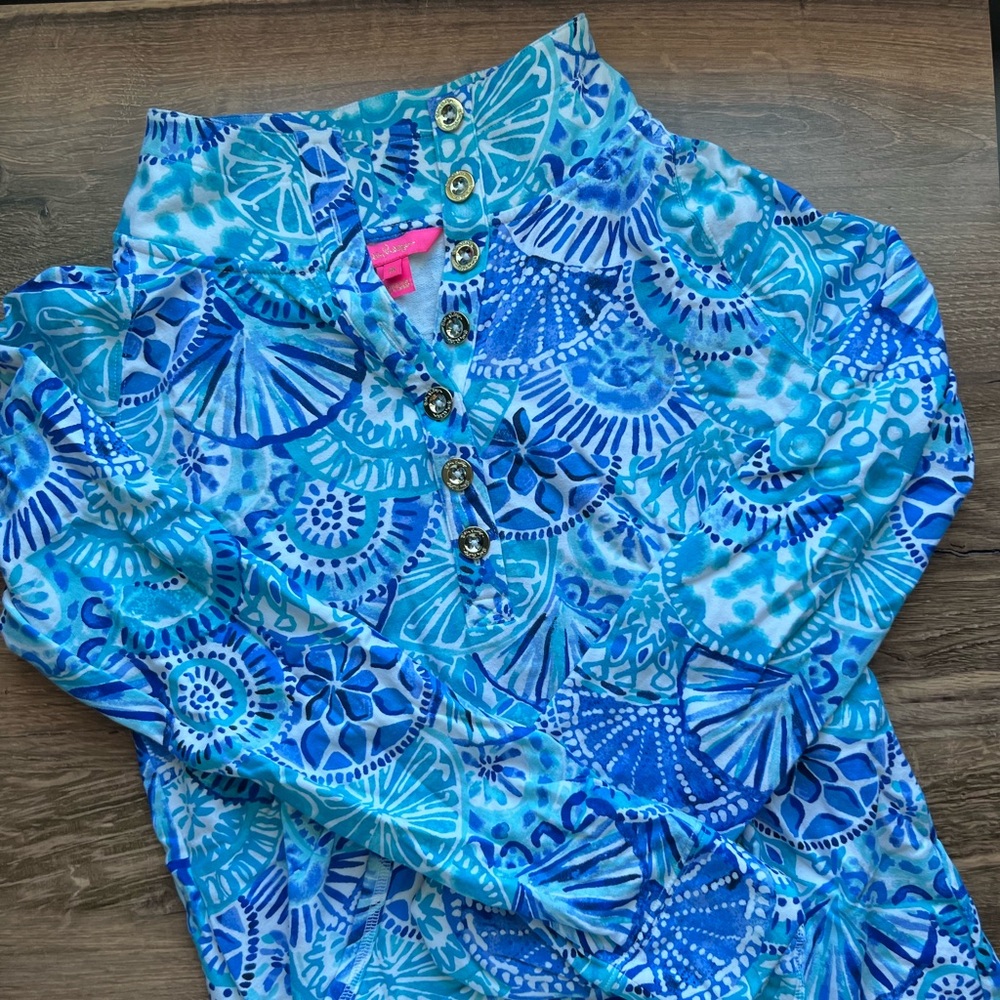 Lilly Pulitzer Captain Popover EUC Size Medium